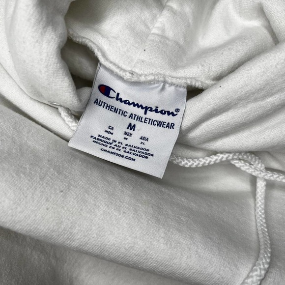 White Champion Graphic Hoodie - Picture 6 of 6